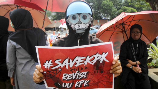 Pegawai KPK Tolak Revisi UU KPK
