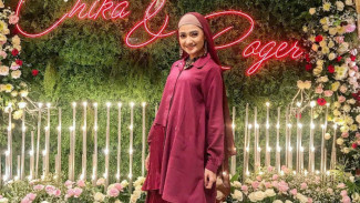 Kata Mesra Marcella Simon untuk Calon Suami Polisi