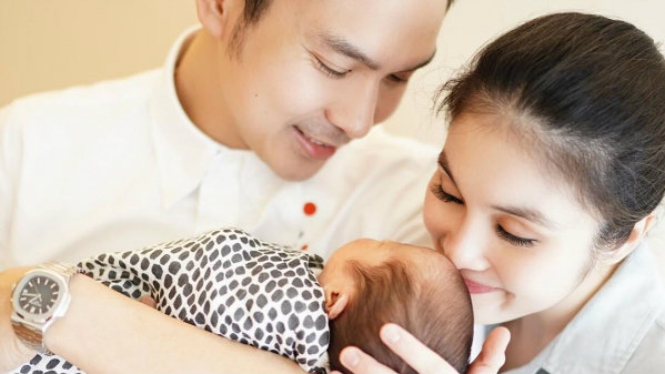 Sandra Dewi melahirkan anak kedua