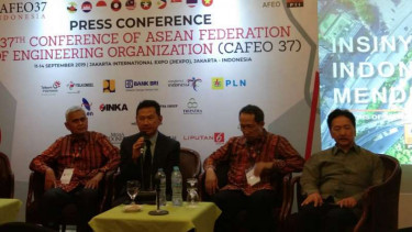 Ketua Umum Persatuan Insinyur Indonesia Heru Dewanto.