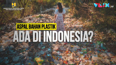 Aspal Bahan Plastik di Indonesia
