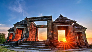 Pintu Gerbang Kompleks Candi Ratu Boko, Yogyakarta