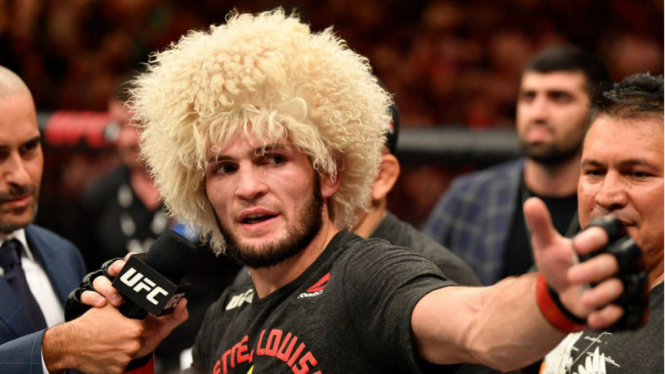 Juara kelas ringan UFC, Khabib Nurmagomedov