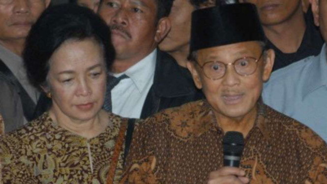Mantan Presiden BJ Habibie 