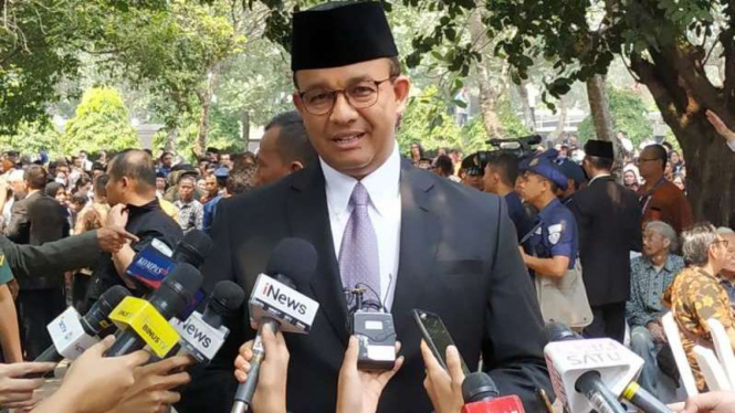 Gubernur DKI Jakarta Anies Rasyid Baswedan.