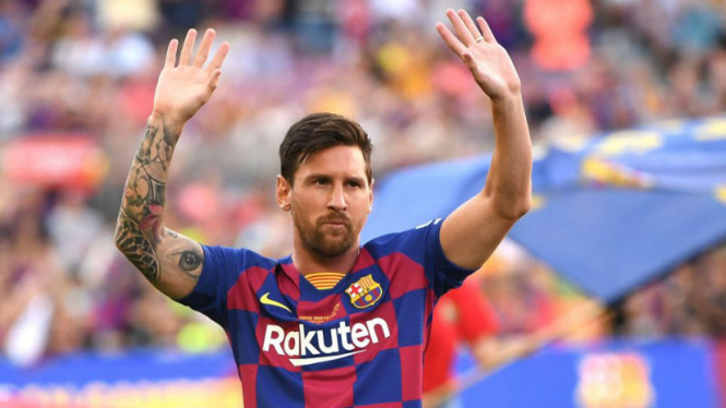 Kapten Barcelona, Lionel Messi