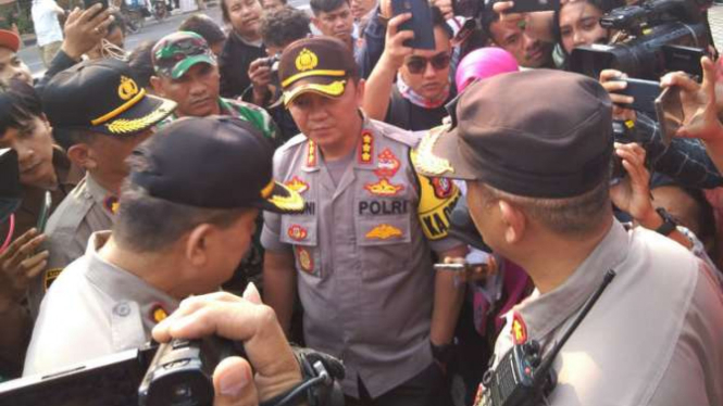 Kapolres Metro Jakarta Selatan, Kombes Bastoni Purnama.