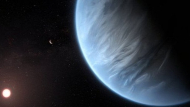 Ilustrasi planet baru.