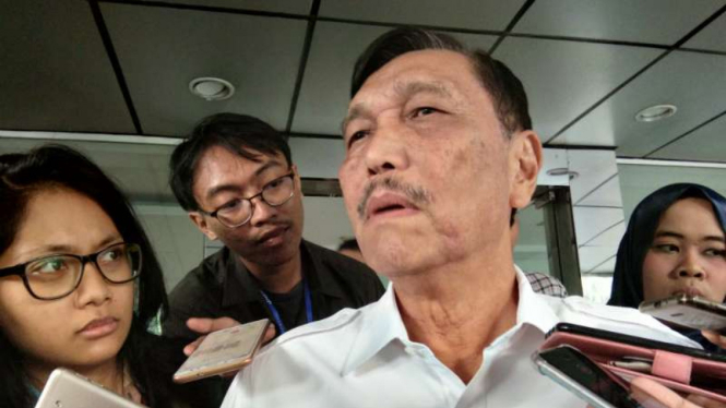 Menko Maritim Luhut Binsar Pandjaitan.