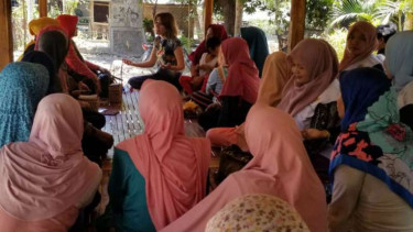  Pelatihan peningkatan ekonomi warga di Lombok Utara.
