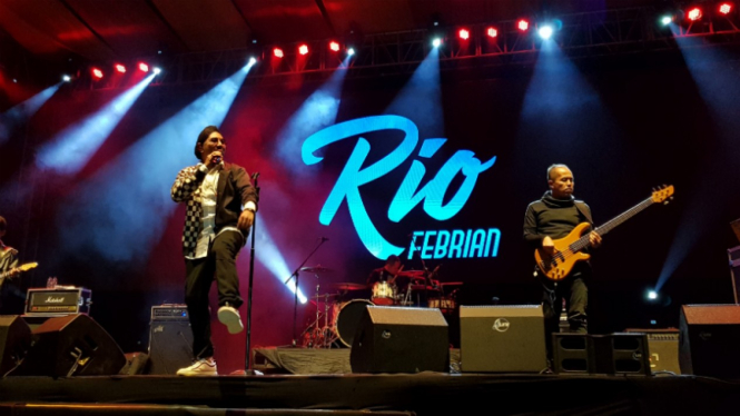 Rio Febrian di Balkonjazz Festival 2019.