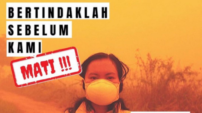 Meme sindir kebakaran hutan di Kalimantan dan Sumatera