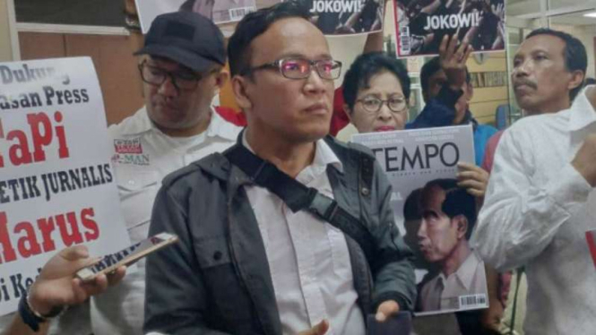 Ketua Relawan Jokowi Mania (JoMan) Immanuel Ebenezer.