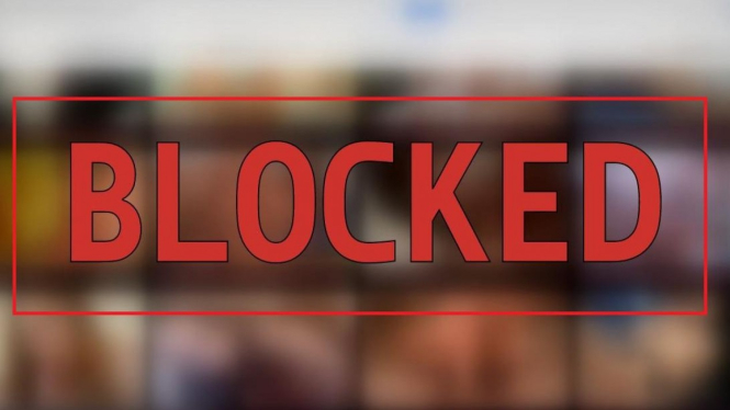 Ilustrasi website diblokir.