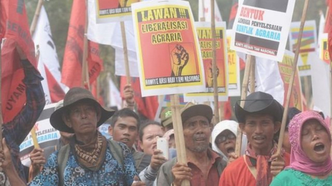 RUU Pertanahan yang bakal disahkan DPR dinilai mempersempit hak dan perlindungan komunitas rentan, seperti kelompok adat dan warga kelas ekonomi bawah -JEFTA IMAGES/BARCROFT MEDIA/GETTY IMAGES