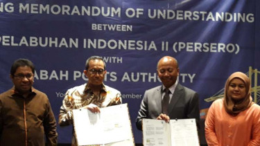Pelindo II Jalin Kerja Sama dengan Pelabuhan Sabah.