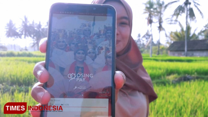 Osing Pay, yang baru dilaunching Pemerintah Kabupaten Banyuwangi. (Foto: Agung Sedana/TIMES Indonesia)