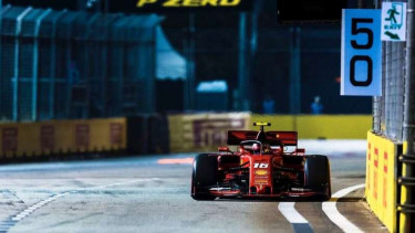Pembalap Tim Scuderia Ferrari, Charles Leclerc