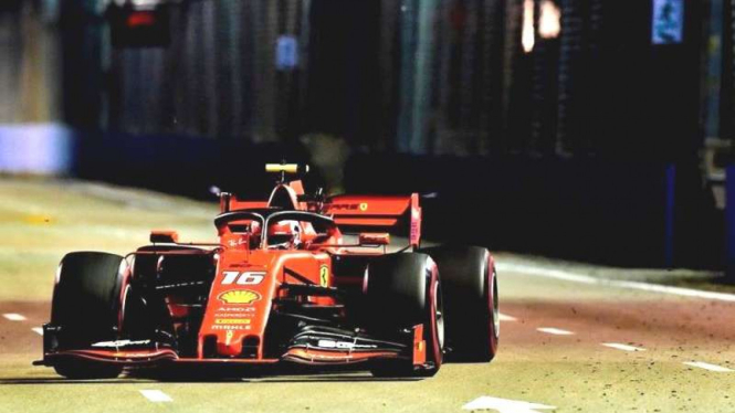 Pembalap Tim Scuderia Ferrari, Charles Leclerc