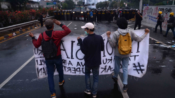Aksi Demonstrasi Tolak RKUHP.