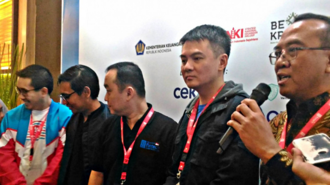 Ditanya Isu Merger, OVO dan DANA Sebut Itu Spekulasi. (FOTO: Bernadinus Adi Pramudita)