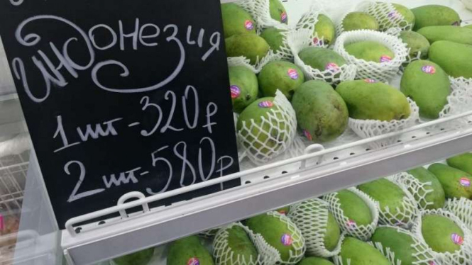 Mangga arumanis tembus pasar Rusia