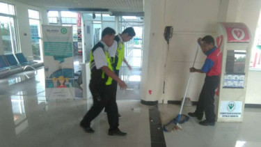 Kondisi Bandara Pattimura, Ambon.