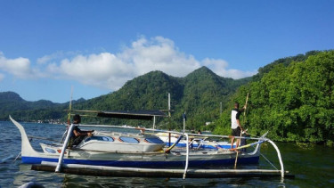 Perahu Penolong Kampung Binalu.