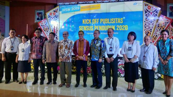 Kick Off Publisitas Sensus Penduduk 2020.