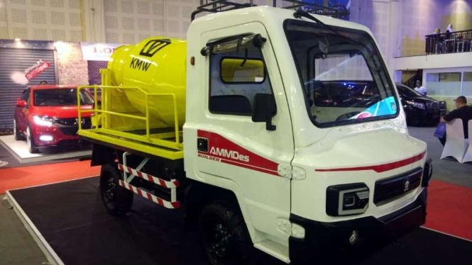 AMMDes berbentuk truk mixer