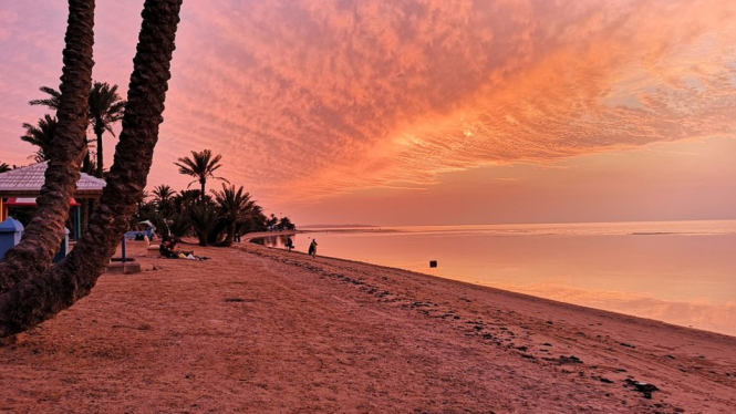 Pantai Umluj. (Tharik Hussein)
