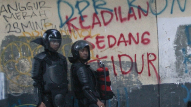 Demo Pelajar Tolak RUU KUHP dan UU KPK