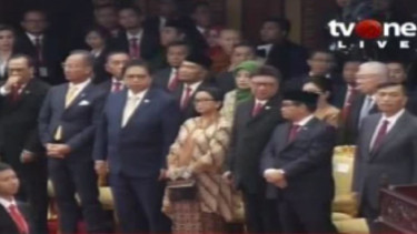 Pelantikan anggota DPR 2019-2024