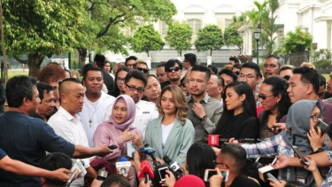 Sejumlah musisi kunjungi Istana Bogor