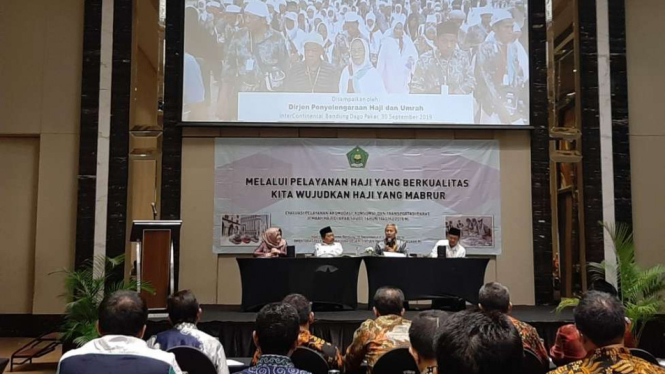 Rapat evaluasi penyelenggaraan haji 2019