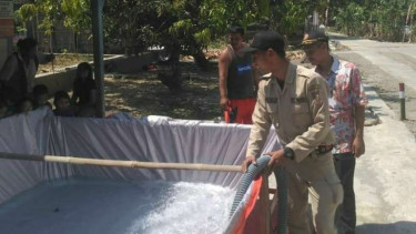 Kekeringan di Boyolali.