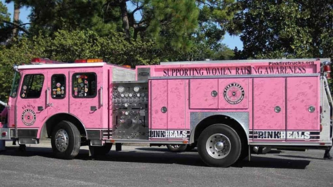 3rd Annual Pink Fire Truck Kickoff