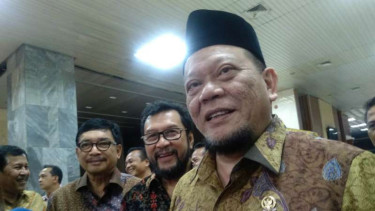Ketua DPD RI, La Nyalla Mattalitti.