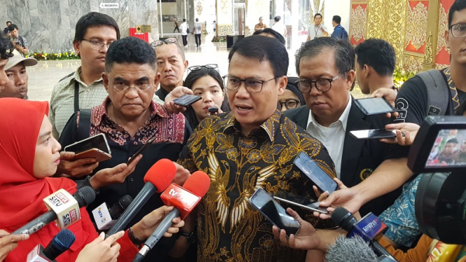 Ketua Fraksi PDIP di MPR, Ahmad Basarah