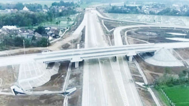 Jalan tol Pandaan-Malang seksi IV.
