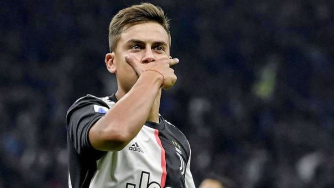 Bomber Juventus, Paulo Dybala bobol gawang Inter Milan