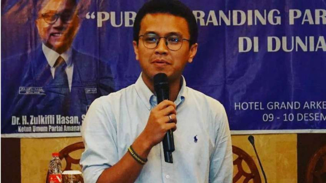 Eks politikus PAN yang kini jadi politikus PSI, Faldo Maldini