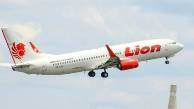 Maskapai Lion Air.