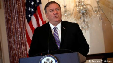 Menteri Luar Negeri AS, Mike Pompeo.-(Reuters/Y. Gripas)