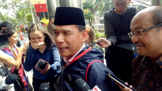 Mantan Anggota BPK Rizal Djalil diperiksa KPK