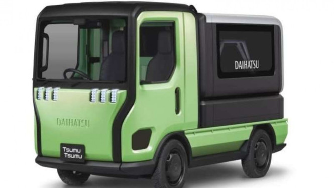 Truk masa depan bertubuh mungil Daihatsu Tsumu Tsumu
