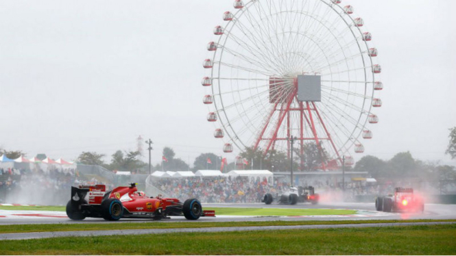 Balapan Formula 1 di Sirkuit Suzuka, Jepang