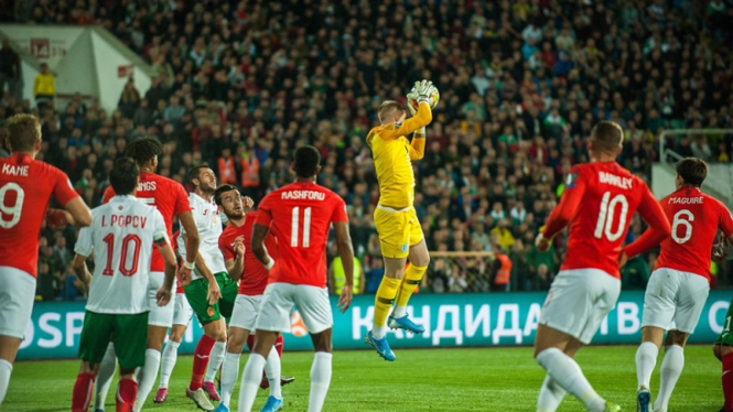 Pertandingan Bulgaria vs Inggris