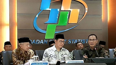Kepala BPS Suhariyanto merilis hasil survei Indeks Kepuasan Jemaah Haji 2019