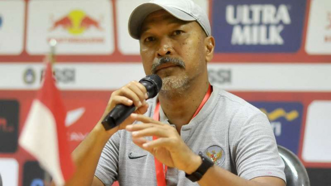 Pelatih Timnas Indonesia U-19, Fakhri Husaini.